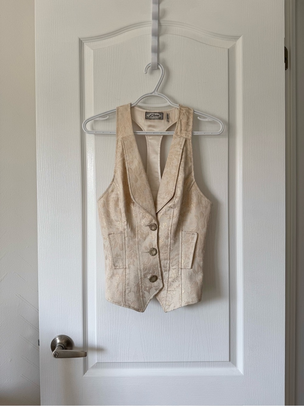 Vintage Guess Brocade Vest
